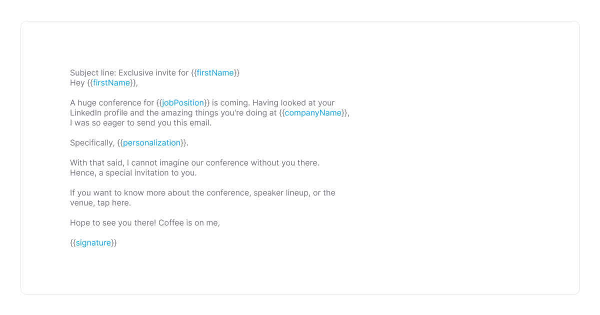 5 Event Planning Email Outreach Templates To Use in 2023